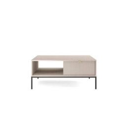 Arte Nova Coffee Table In Cashmere - Premium Laminated Board - W104Cm X D60Cm X H40Cm - thumbnail 2