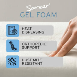 Sareer Furniture Sareer Pocketo 3000 Gel Pocket Mattress - thumbnail 6