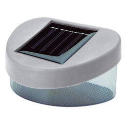 Taylor & Brown Solar Powered Door/fence/wall/step Lights Led Outdoor Garden Lighting (Pack Of 4, Silver) - thumbnail 1
