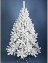 Shatchi 5Ft White Imperial Pine Christmas Tree - thumbnail 4