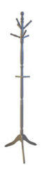 Aspect Furniture Cleo Wooden Coat Stand With 9 Hooks-Solid Wood In Grey Finish - thumbnail 2
