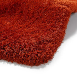Terracotta Plain Shaggy Modern Handmade Acrylic Polyester Rug For Living Room And Bedroom-120Cm X 170Cm - thumbnail 2