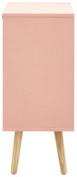 Gfw Nyborg 2+2 Drawer Chest Coral Pink - thumbnail 5