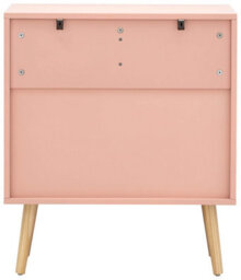 Gfw Nyborg 2+2 Drawer Chest Coral Pink - thumbnail 7