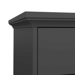 Wyld Haus Osaka Farmhouse Dark Grey Wooden Desk 3 Drawers 1300X616X739mm - thumbnail 8
