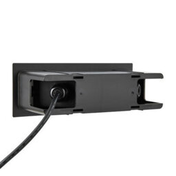 Luminosa Lighting Luminosa Seina Integrated Led Outdoor Recessed Wall Light Textured Black, Frosted Ip44 - thumbnail 3