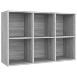 Berkfield Book Cabinet/sideboard Grey Sonoma 66X30X98 Cm Engineered Wood - thumbnail 5