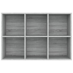 Berkfield Book Cabinet/sideboard Grey Sonoma 66X30X98 Cm Engineered Wood - thumbnail 6