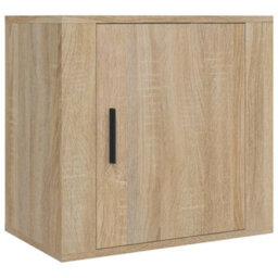 Vidaxl Wall-Mounted Bedside Cabinets 2 Pcs Sonoma Oak 50X30X47 Cm - thumbnail 5