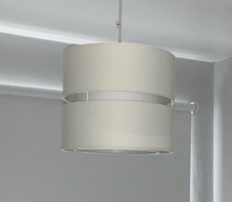 CGC Lighting Cgc Two Tier Cream Layer Lampshade Shade 30Cm Ceiling Pendant Table Lamp Bedside Bedroom Lounge Hallway Kitchen
