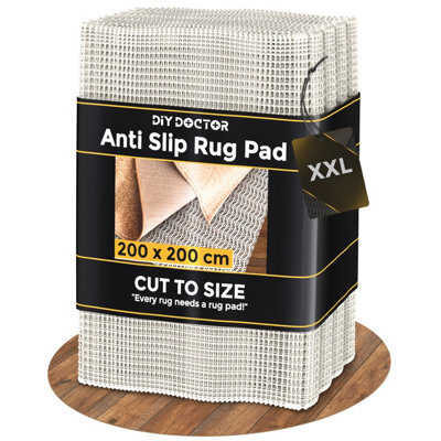 Diy Doctor Xxl Rug Gripper - 1 Pack 200X200Cm - Anti Slip Matting Roll - Rug Underlay For Laminate And Tile Floors - image 1
