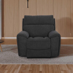 Furnishings For Less UK Lois Electric Reclining 3 Piece Sofa Suite 2 + 1 + 1 Black - thumbnail 4