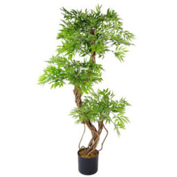Leaf 140Cm Realistic Artificial Japanese Fruticosa Tree Ficus Tree - thumbnail 1