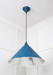 From the Anvil Smooth Nickel Hockley Pendant In Upstream - thumbnail 4