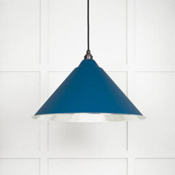 From the Anvil Smooth Nickel Hockley Pendant In Upstream - thumbnail 1