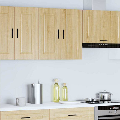 Berkfield Durable Kitchen Wall Cabinet Porto Sonoma Oak Engineered Wood