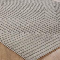 Livabliss Le Mans-Modern Grey 3D High & Low Pile Textured In- & Outdoor Rug 200 X 275 Cm Easy Care, Non Shedding - thumbnail 6