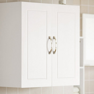 Double Door Wall Cabinet  Storage Solution For Kitchen And Bathroom - image 1