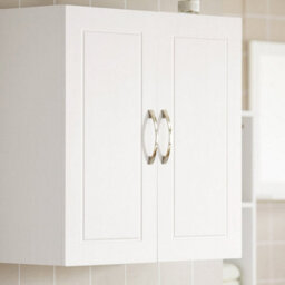Double Door Wall Cabinet  Storage Solution For Kitchen And Bathroom