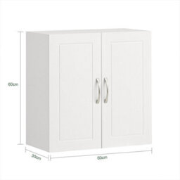 Double Door Wall Cabinet  Storage Solution For Kitchen And Bathroom - thumbnail 8