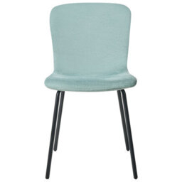 Beliani Set Of 4 Dining Chairs Caldwell Fabric Mint Green - thumbnail 5