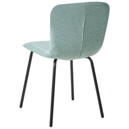 Beliani Set Of 4 Dining Chairs Caldwell Fabric Mint Green - thumbnail 7