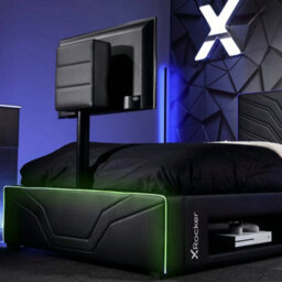 X Rocker Oracle Single Led Tv Gaming Bed With Mattress - Black Rgb - thumbnail 9