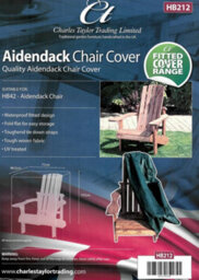 Charles Taylor Deluxe Aidendack Chair Outdoor Furniture Fitted Cover Green - thumbnail 1
