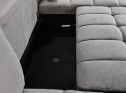 Home & Love Shanghai Luxury U Shape Sofa Bed - Grey - thumbnail 3