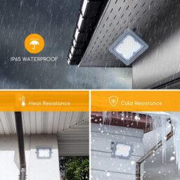 Aigostar 20W Led Floodlight 1800Lm Security Lights Outdoor, 6500K Cold White - thumbnail 6