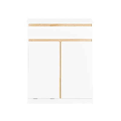 Sobuy Bzr79-W, Laundry Cabinet Laundry Chest Bathroom Cabinet Storage Cabinet,white,w70.5Xd33Xh85 - image 1