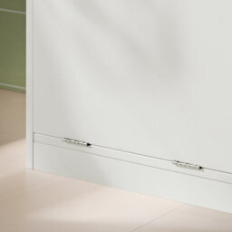 Sobuy Bzr79-W, Laundry Cabinet Laundry Chest Bathroom Cabinet Storage Cabinet,white,w70.5Xd33Xh85 - thumbnail 8