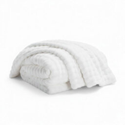 Rabbit Faux Fur Throw Blanket Ultra Soft Luxury Throw For Sofa And Bed White 150X200Cm - thumbnail 2