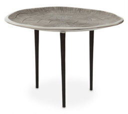 Orsina Silva Oak Effect Silver Top Coffee Table - thumbnail 1
