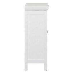 Teamson Home Stratford Elg-676 White Bathroom Standing Cabinet With 2 Shelves - thumbnail 7