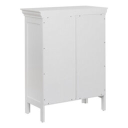 Teamson Home Stratford Elg-676 White Bathroom Standing Cabinet With 2 Shelves - thumbnail 6