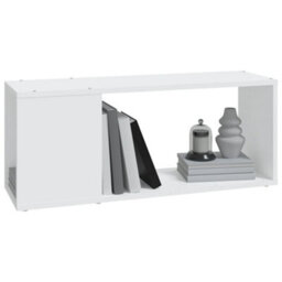 Berkfield Classic Tv Cabinet White 80X24X32 Cm Engineered Wood - thumbnail 4