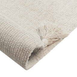 Beliani Kids Teddy Bear Print Rug 140 X 200 Cm Beige Cotton - thumbnail 5