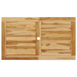 Berkfield 5 Piece Outdoor Dining Set Solid Teak Wood - thumbnail 6