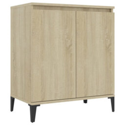 Berkfield Industrial Sideboard Sonoma Oak 60X35X70 Cm Engineered Wood - thumbnail 1