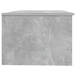 Berkfield Stylish Coffee Table Concrete Grey 102X50X36 Cm Engineered Wood - thumbnail 4