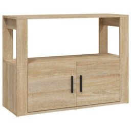Berkfield Sideboard Sonoma Oak 80X30X60 Cm Engineered Wood - thumbnail 2
