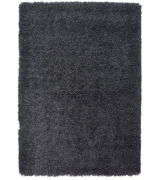 "Bravich Black Thick Shaggy Rug - California - 160X230Cm (5'4""x7'8"")" - thumbnail 1