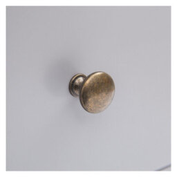 Cabinet Bits Rocca 3 Drawer Desk - Dressing Table Brass Knob - thumbnail 7