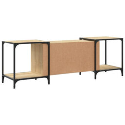 Berkfield Tv Cabinet Sonoma Oak 153X37X50 Cm Engineered Wood - thumbnail 6