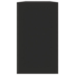 Vidaxl Shoe Bench Black 80X24X45 Cm Engineered Wood - thumbnail 7