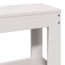 Berkfield Bed Frame With Headboard Without Mattress White 150X200 Cm King Size - thumbnail 9