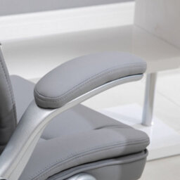 Vinsetto High Back Executive Office Chair Home Swivel Grey - thumbnail 9