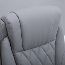 Vinsetto High Back Executive Office Chair Home Swivel Grey - thumbnail 8