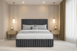"Nexus Verona Plush Divan, Steel, 54"" Hb + 12"" Fb, 2 Drawers Left, Open Coil Mattress, Small Single" - thumbnail 3
